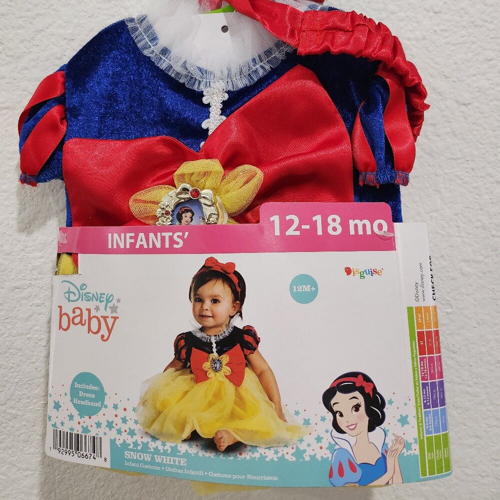 Infant Disney Baby Snow White 12-18 Months.